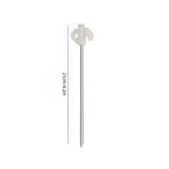 5pcs Luminous Ground Nails Fluorescent Wind Rope Nails For Camping Tent