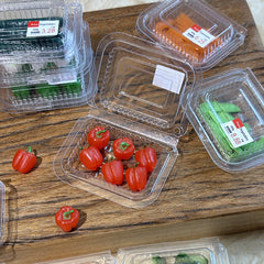 1:12 Mini Veg Boxes w/ Labels Assorted Kitchen Toy Deco