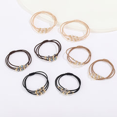 2pcs Bracelet Hair Ties Decorative Ponytail Holders Elastic Hair Bands