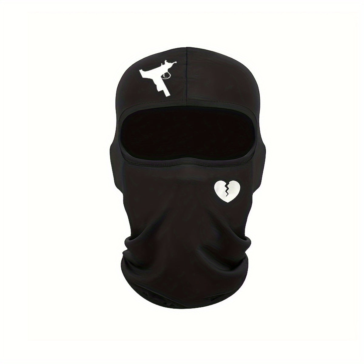 Heartbreak Printed Pullover Hat for Cycling - Sunshade Sunscreen for Men