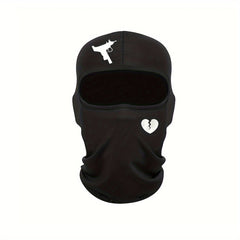 Heartbreak Printed Pullover Hat for Cycling - Sunshade Sunscreen for Men