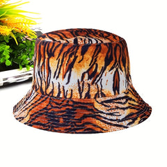 Double-sided Printed Sun Protection Bucket Hat for Men and Women