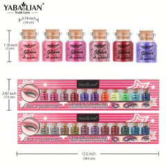 Mermaid Glitter Eyeshadow Body Glitter Face Hair Glitter