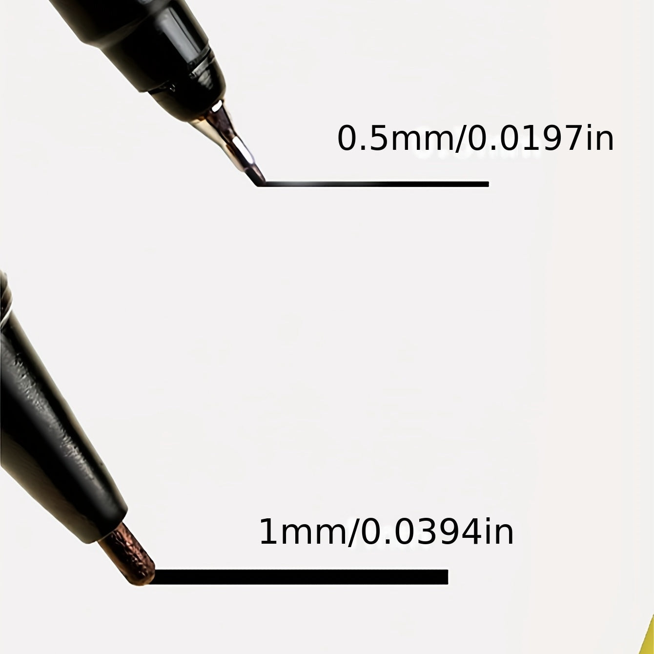 0 5 1 0mm Double Head Marker Waterproof Brush Pens