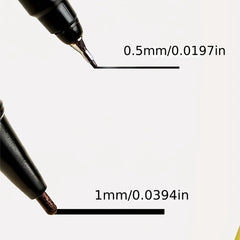 0 5 1 0mm Double Head Marker Waterproof Brush Pens