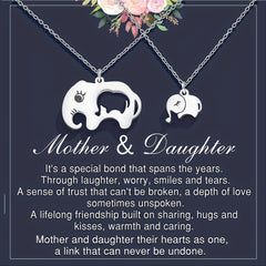 2pcs Elephant Pendant Necklace Silver Plated Decorative Accessories