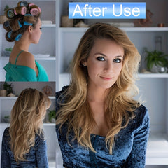 Heatless Hair Curlers Set Self Grip Rollers For Stylish Curls And Waves