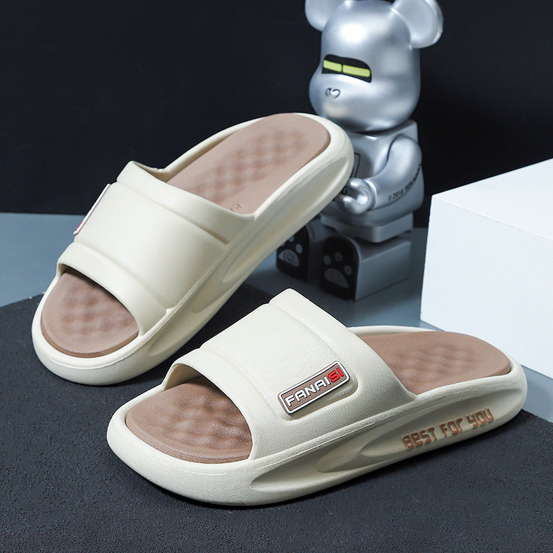 Men's Cloud Slides Pillow Slippers Comfortable Lightweight Shoes