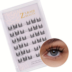 Cluster Lashes Self adhesive False Eyelashes Natural Look Waterproof