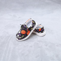 Kids Halloween Cartoon Loafer Shoes Lightweight Comfortable Slip-On