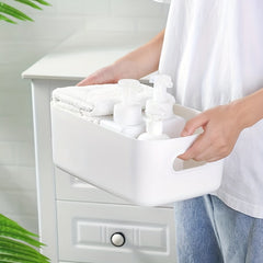 Plastic Desktop Storage Box for Bathroom Organizer