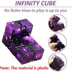 Galaxy Space Infinite Cube for Stress Relief
