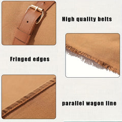 Outdoor Picnic Camping Mat with PU Leather Strap