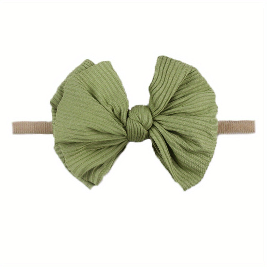Threaded Bow Baby Decorative Headband