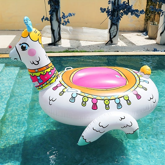 Large Alpaca Water Float Ring for Adults
