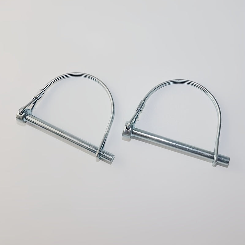 2pcs Stainless Steel 316 PTO Pin Round Arch Wire Shaft Locking Lock Pin