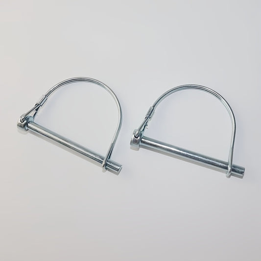 2pcs Stainless Steel 316 PTO Pin Round Arch Wire Shaft Locking Lock Pin