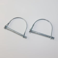 2pcs Stainless Steel 316 PTO Pin Round Arch Wire Shaft Locking Lock Pin