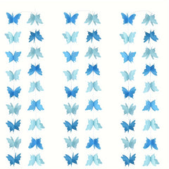 3pcs Large 3D Butterfly Pull Flower Wedding Birthday Party Decoration