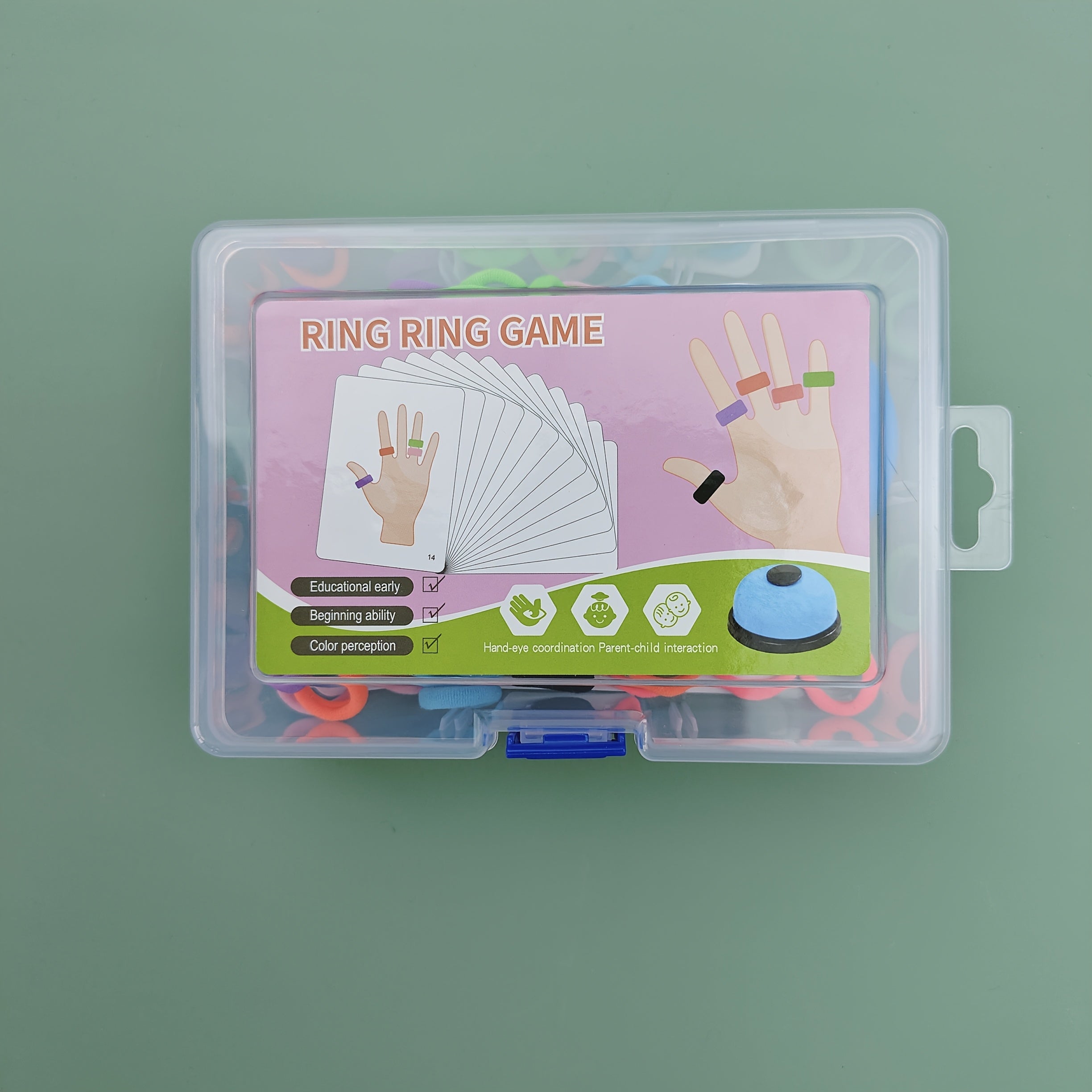 Rainbow Threading Activity Set for Cognitive Development