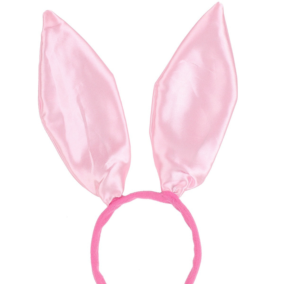 Satin Bunny Ears Headband for Cosplay Party Costume