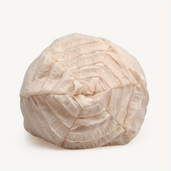 Solid Ruffles Beanie Cap for Women