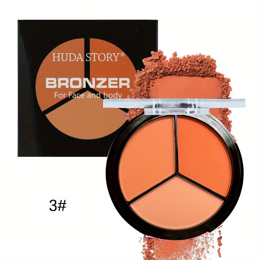 Earth Tone 3 Eyeshadow Palette Travel Size Makeup Palette