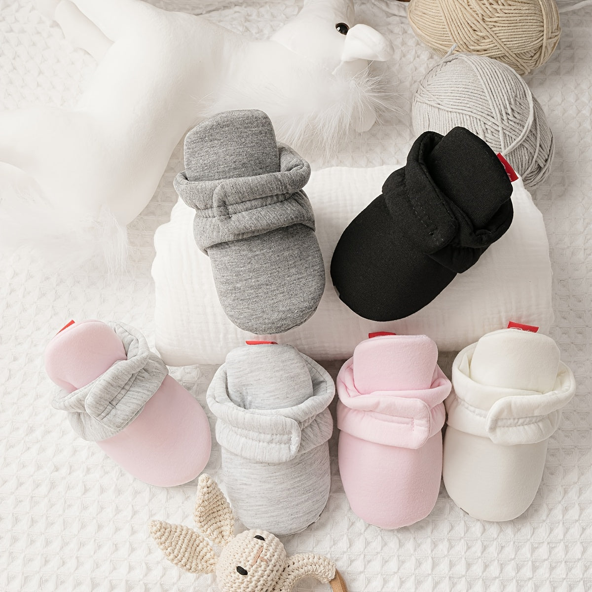Soft Warm Boots for Baby Girls - Autumn/Winter Indoor Walking