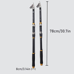 1pc Fiber Glass Fishing Rod Durable Sea Fishing Pole Long range Casting