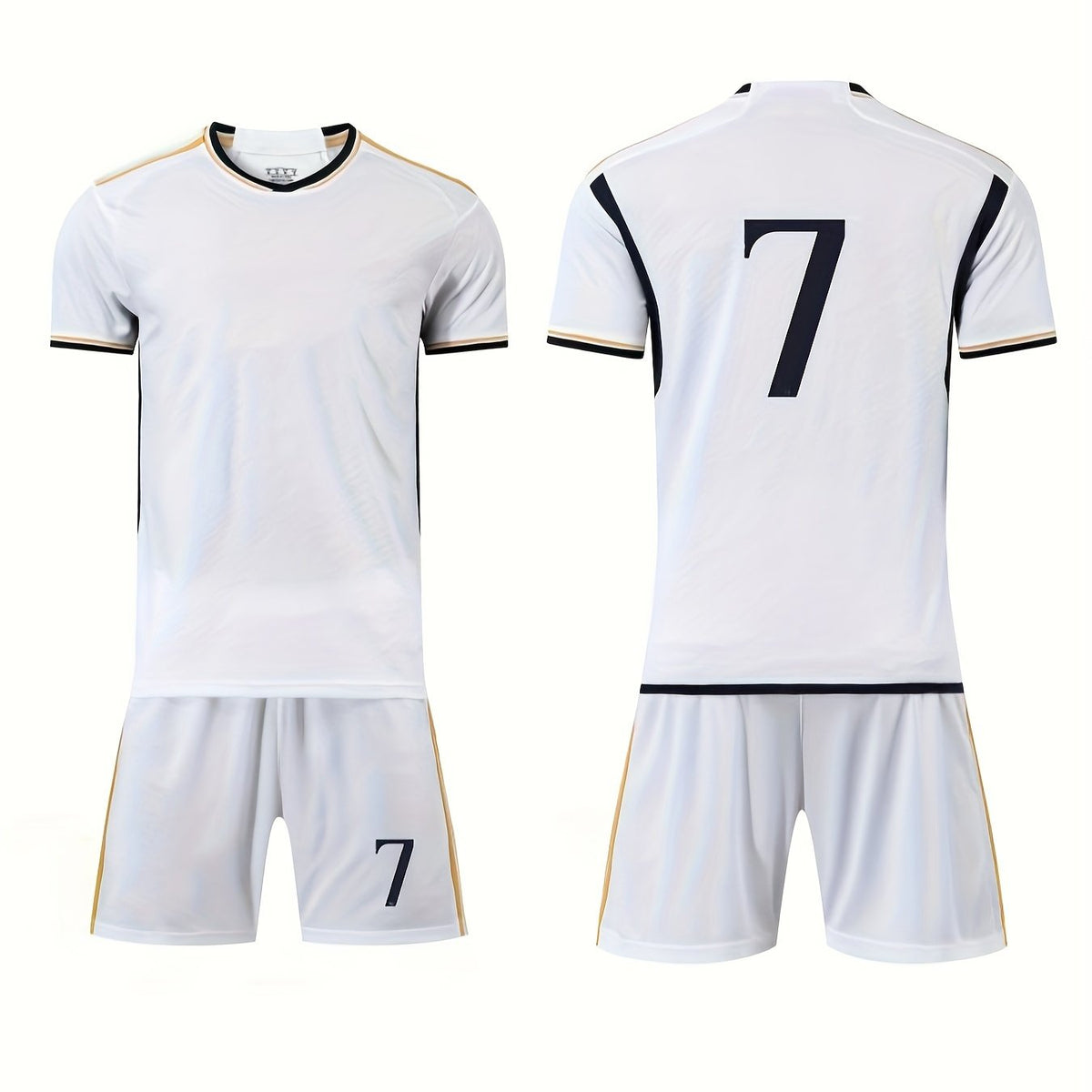 Kids 2pcs Comfortable Soccer Jersey Sets for Sports Training