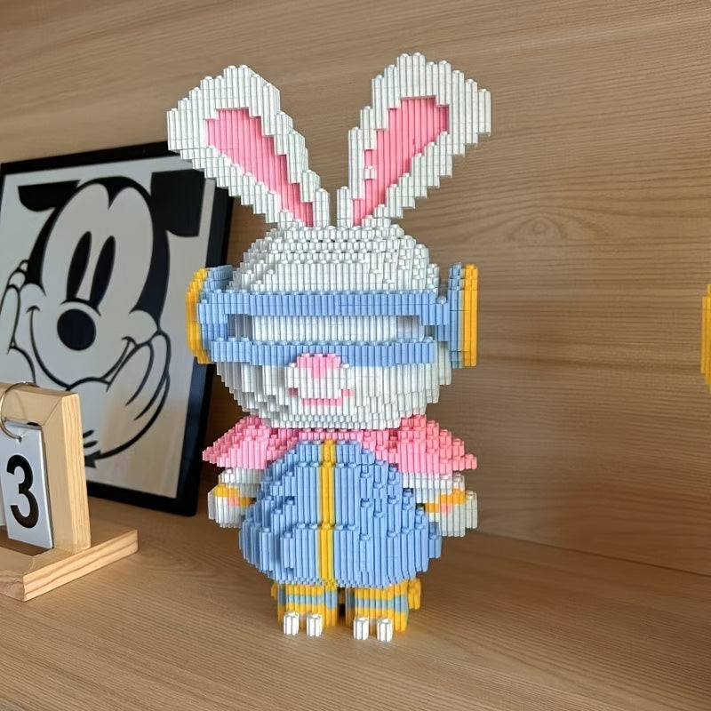 Colorful Rabbit Building Set 4359pcs for Creative Play & Recognition