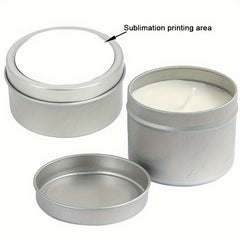 GREENO Sublimation Candle Holder Metal Blanks For Heat Press