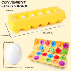 Educational Easter Egg Sorting Puzzle for Kids
