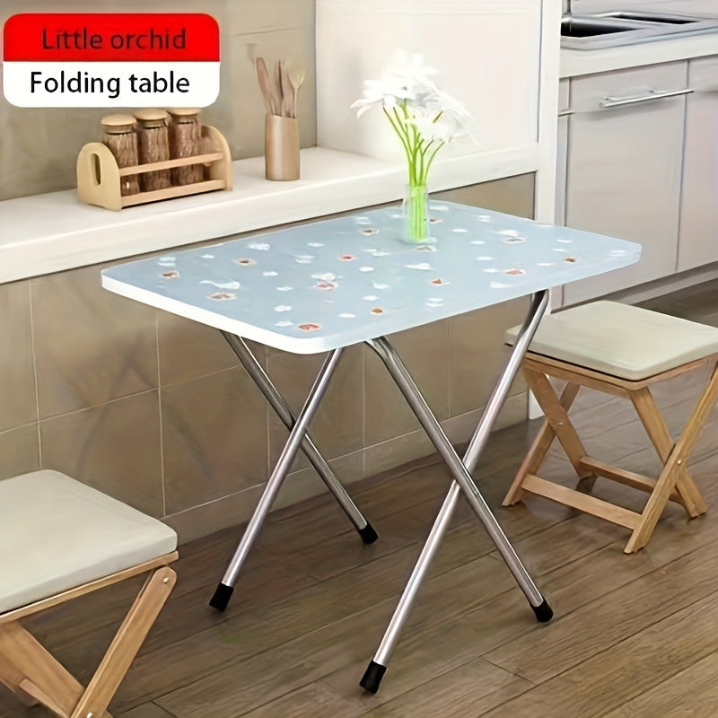 1pc Folding Table Dining Table Bedroom Dormitory Study Table