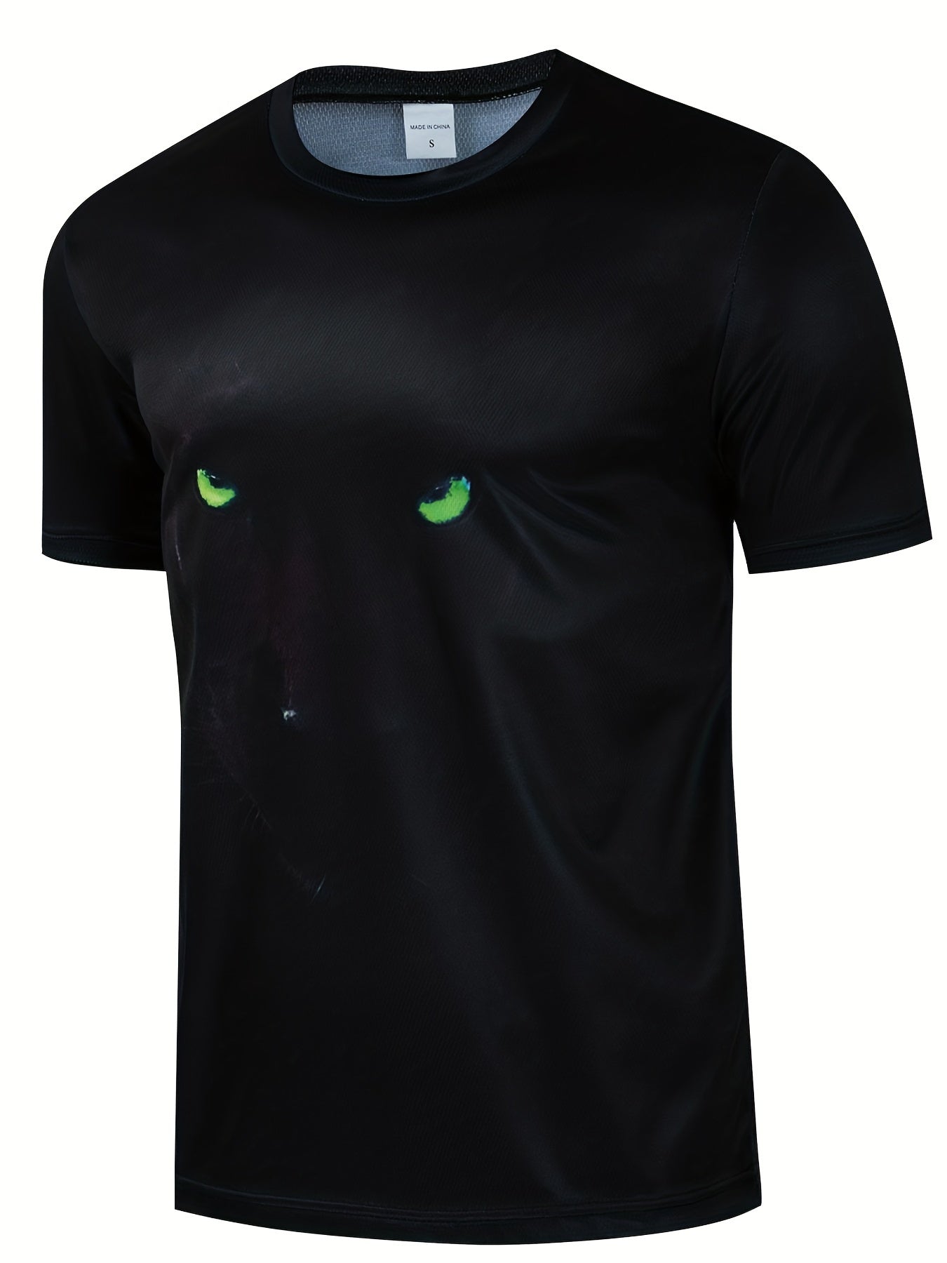Men's Leopard Graphic T Shirt 3D Print Breathable Summer Outdoors