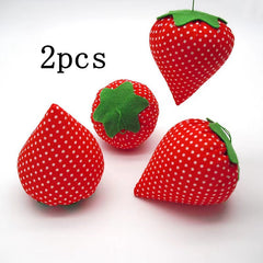 DIY Craft Strawberry Pin Cushion Needle Holder Sewing Kit