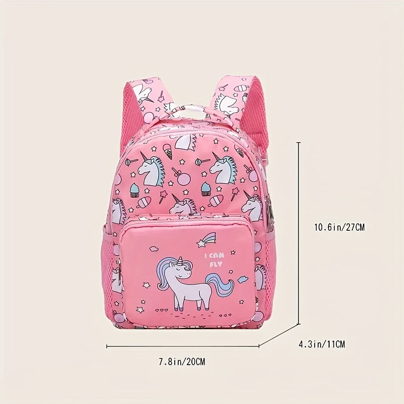 Cartoon Backpack Casual Large Capacity Lightweight Travel Backpack