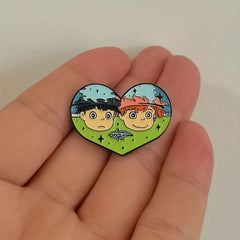 Goldfish Enamel Lapel Pins For Backpack Clothes Jewelry