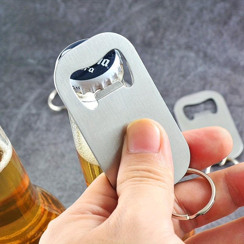 Stainless Steel Keychain Bottle Opener for Parties