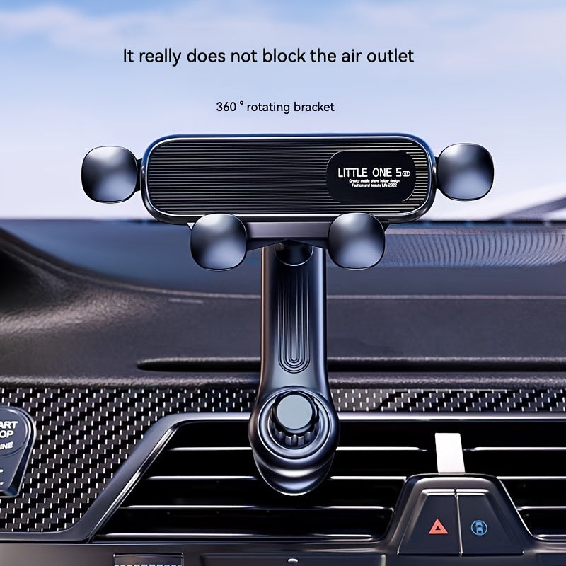 Car Air Outlet Gravity Navigation Mobile Phone Holder