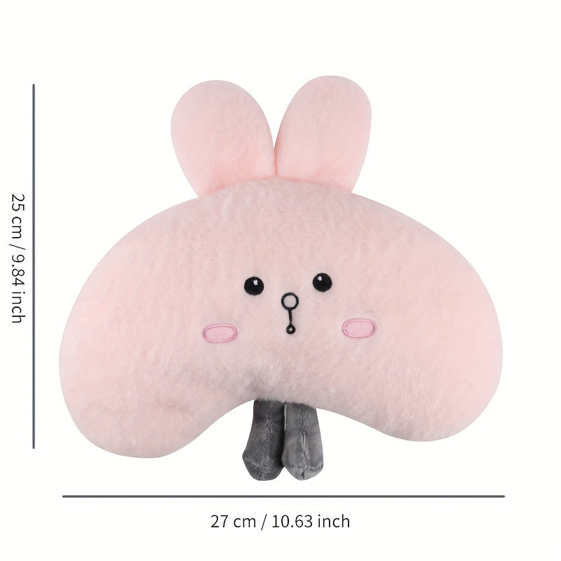Rabbit Car Seat Pillow Lumbar Neck Headrest