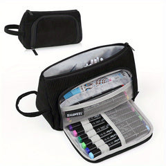 Zipper Cosmetic Organizer Travel Makeup Pouch Portable Bag