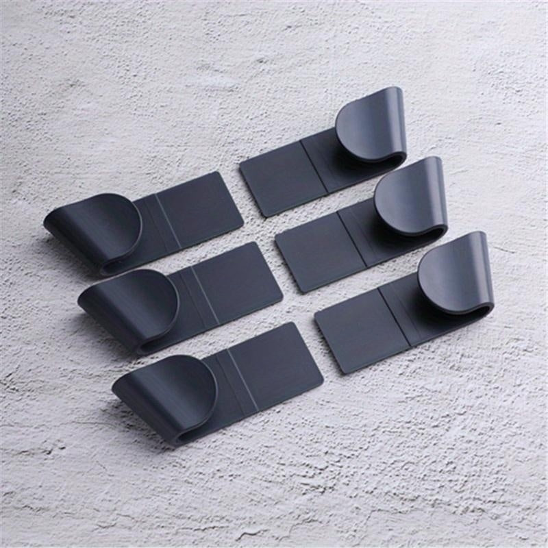 Adjustable Wall Mount Pot Lid Holder Cabinet Door Organizer