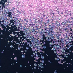 1000pcs Transparent Bubble Beads Epoxy Loose Beads for DIY Jewelry Making