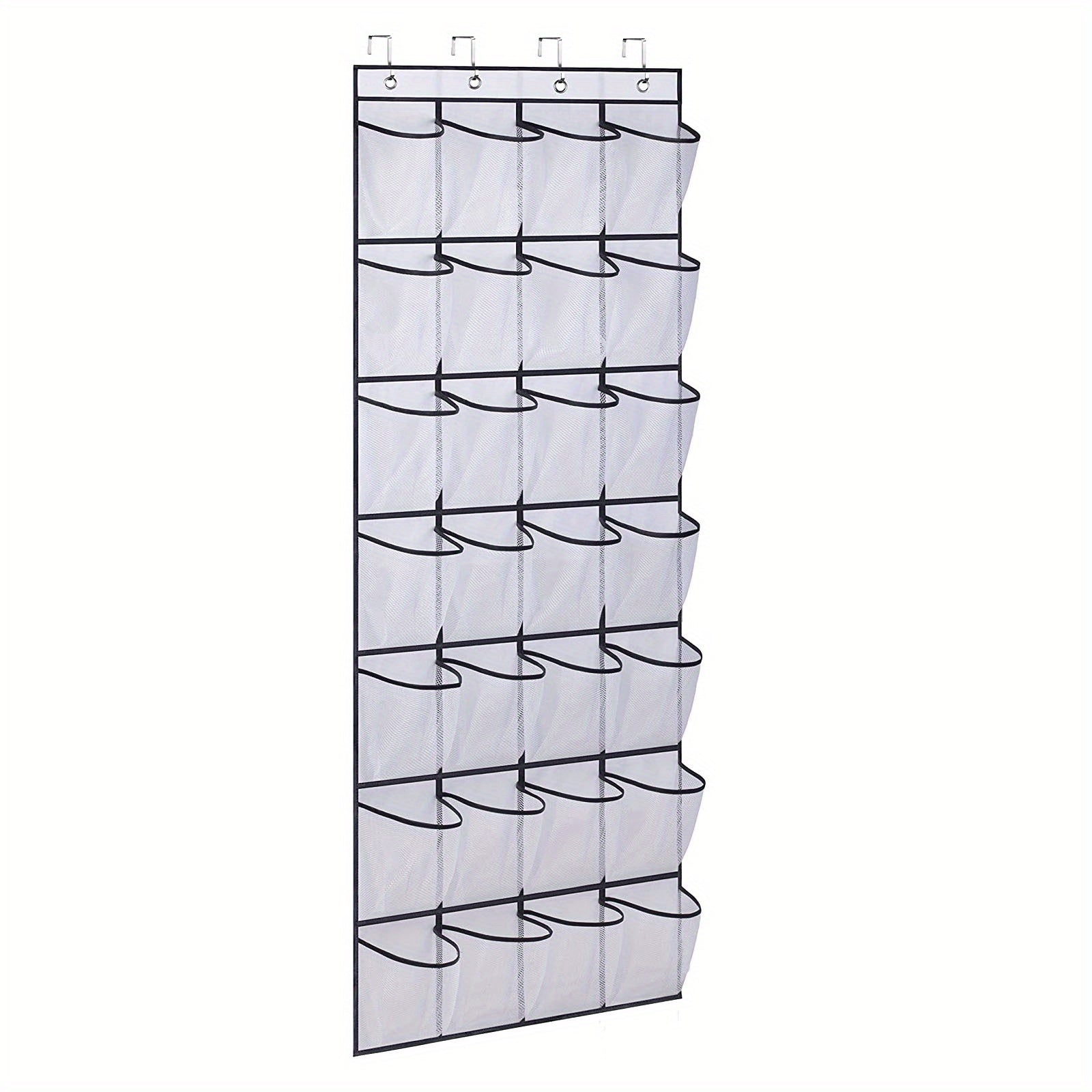 24 Pockets Over The Door Hanging Shoe Organizer 56 01cm X 22 0cm