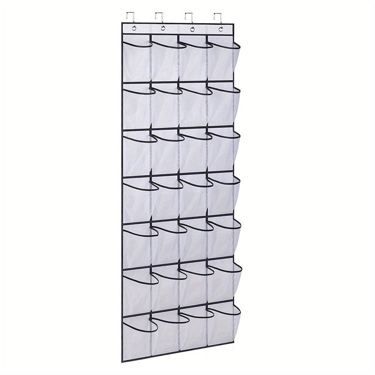 24 Pockets Over The Door Hanging Shoe Organizer 56 01cm X 22 0cm