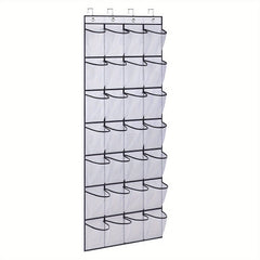 24 Pockets Over The Door Hanging Shoe Organizer 56 01cm X 22 0cm