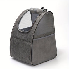 Mesh Breathable Foldable Pet Backpack Outgoing Cat Bag