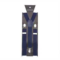 Men's Elastic Suspenders With 3 Clips High Elasticity