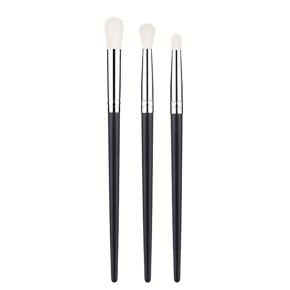 3pcs Eyeshadow Brush Makeup Brush Set Eye Brush Nose Shadow Brush